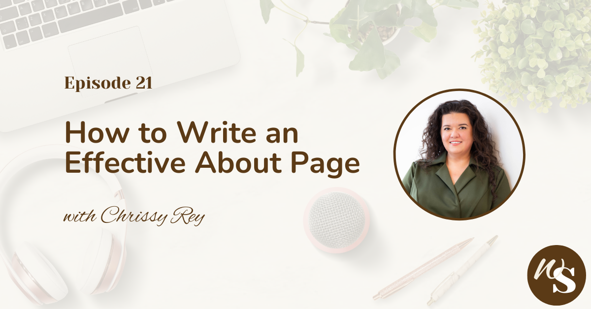 Podcast Episode 21 - How to Write an Effective About Page - Website ...